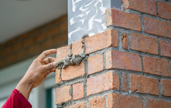 Brick Pillar Repair in Bethlehem