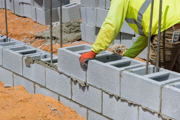 Concrete Blocks Installation in Bethlehem
