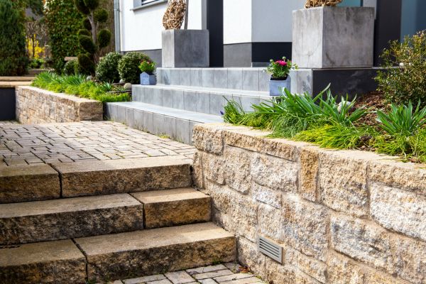 Stone Step Replacement in Bethlehem