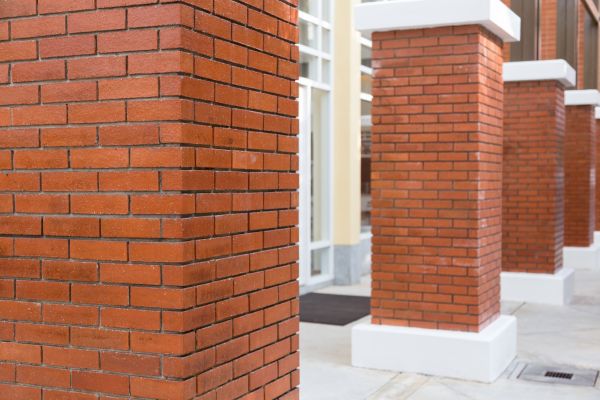Brick Column Installation in Bethlehem