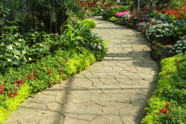 Stone Pathway Repair in Bethlehem