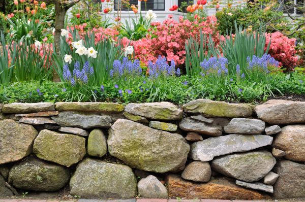 Stone Wall Hardscaping in Bethlehem