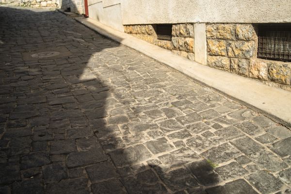 Stone Sidewalk Repair in Bethlehem