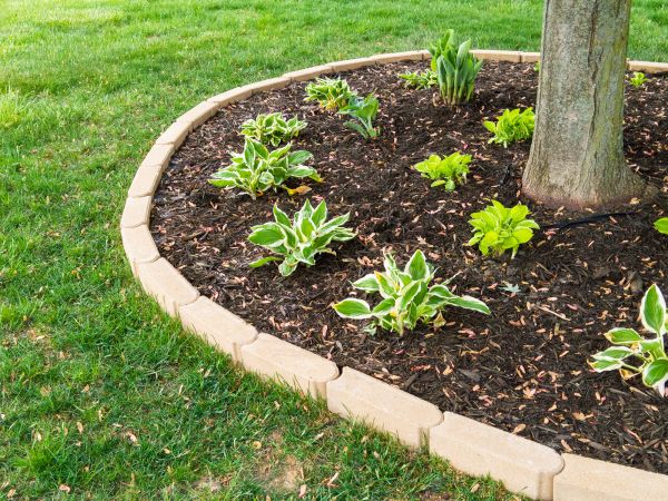 Stone Border Installation in Bethlehem