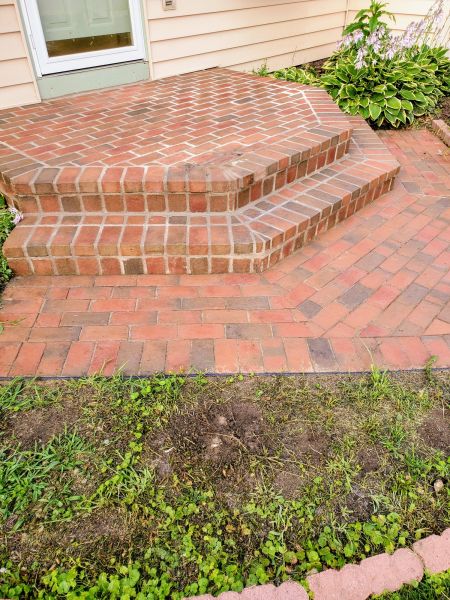 Brick Stoop Repair in Bethlehem